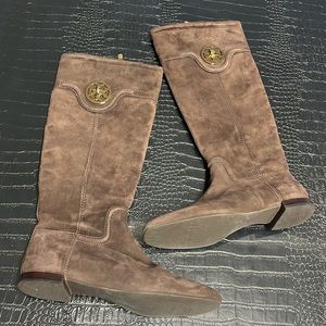 Tory Burch Suede Boots size 7M (Authentic)